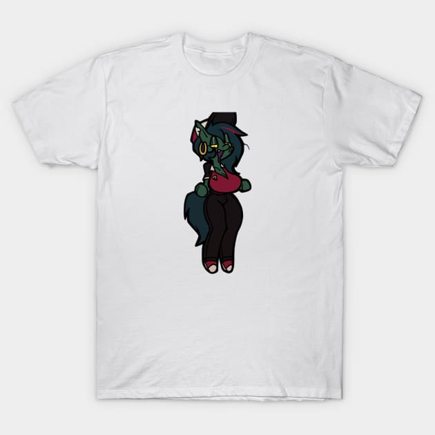 Zombie pizza girl T-Shirt by Shopdeadcore